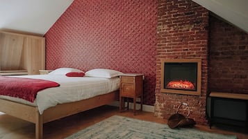 Suite, uitzicht op stad | Gratis wifi, beddengoed