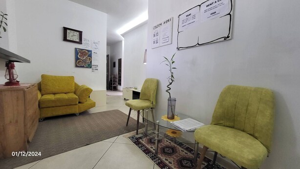 ห้องพักรวม, 1 ห้องนอน, สูบบุหรี่ได้, ระเบียง | ภายใน