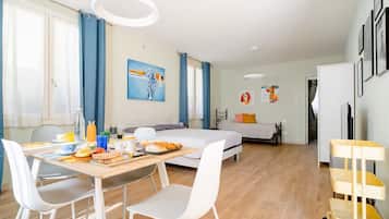 Deluxe Quadruple Room, Patio, Garden View | Free WiFi