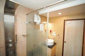Business Single Room | Bathroom | Slippers - Santrina Hotels (Bengaluru)