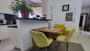 Shared Dormitory, 1 Bedroom, Smoking, Balcony | Dining room - Room-7- Single Room With Balcony and cit (Tirana)