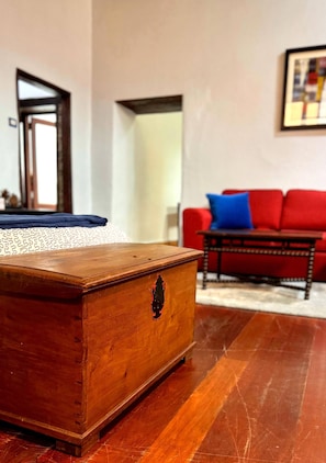 House, 1 Bedroom, Accessible, City View | Living room - Casa Tradicional - Caletón Gara (Garachico)