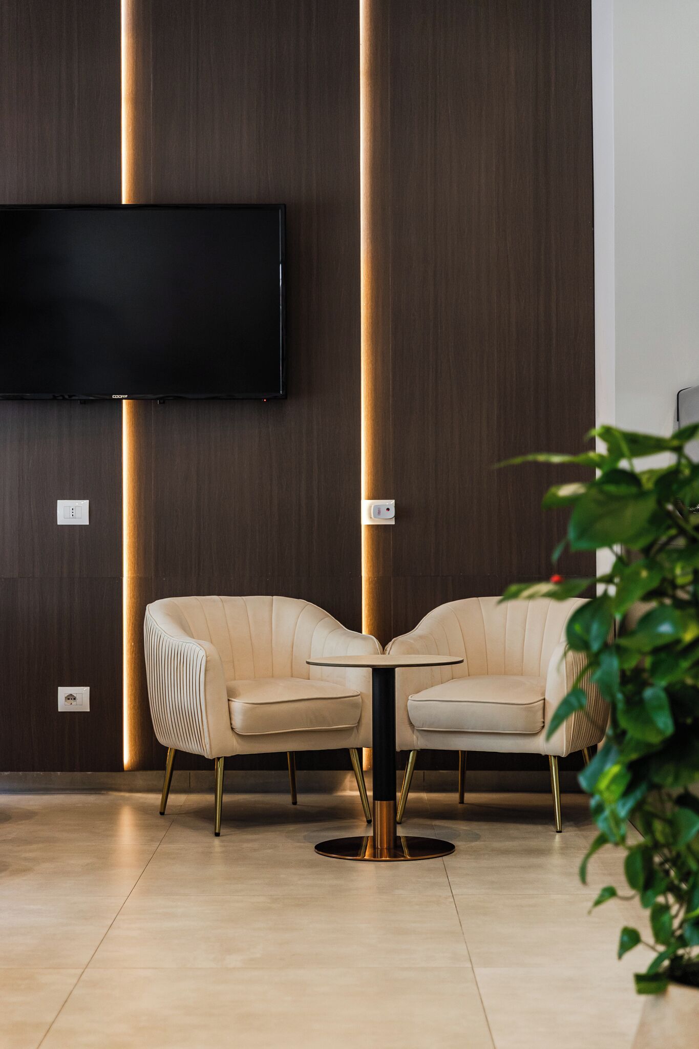 Khu tiếp khách ở sảnh