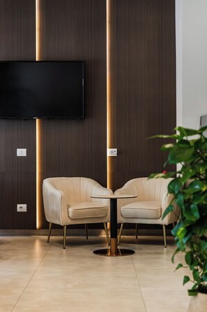Sala de estar en el lobby