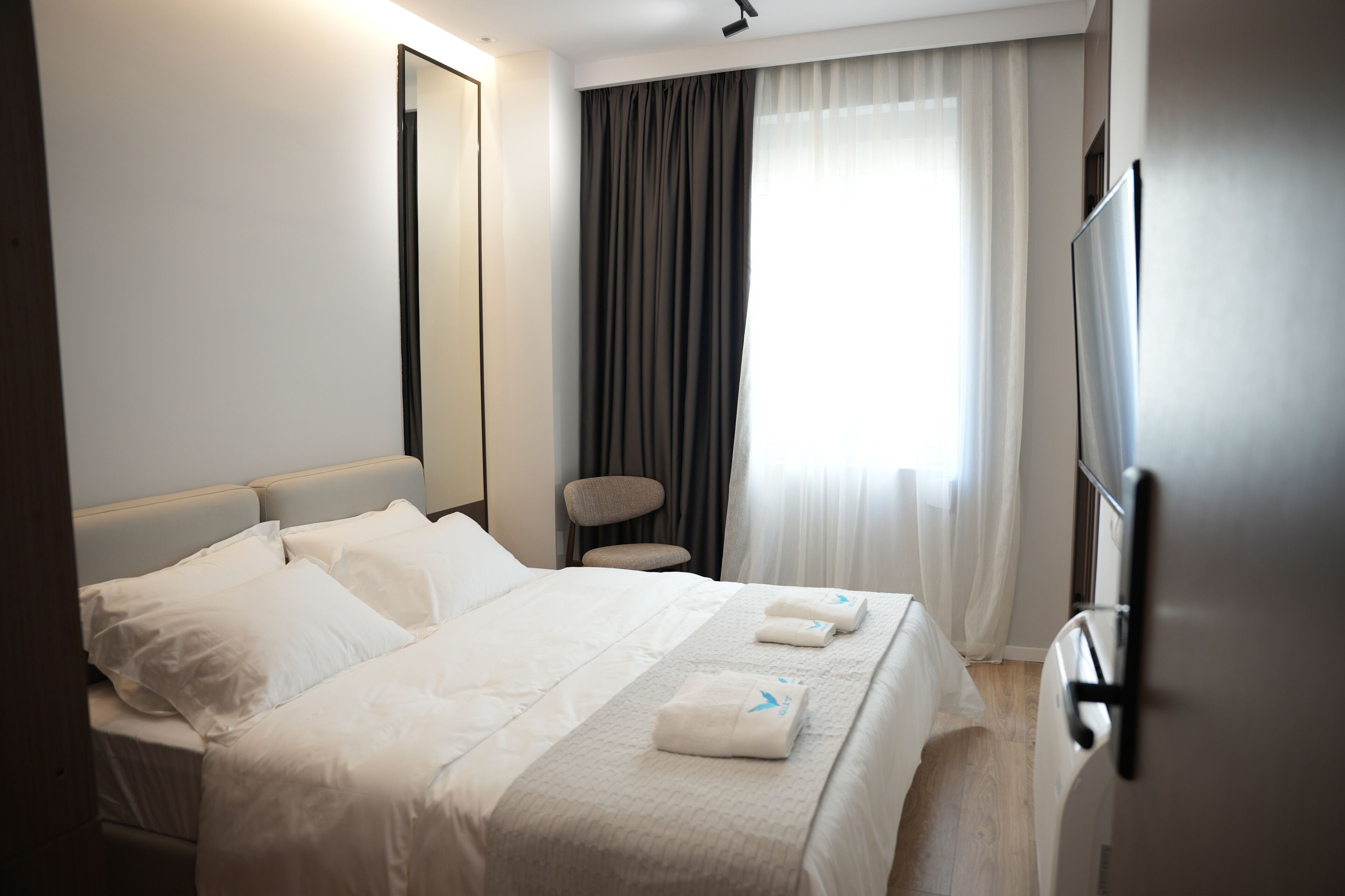 Double Room | In-room safe, blackout curtains, iron/ironing board, free WiFi
