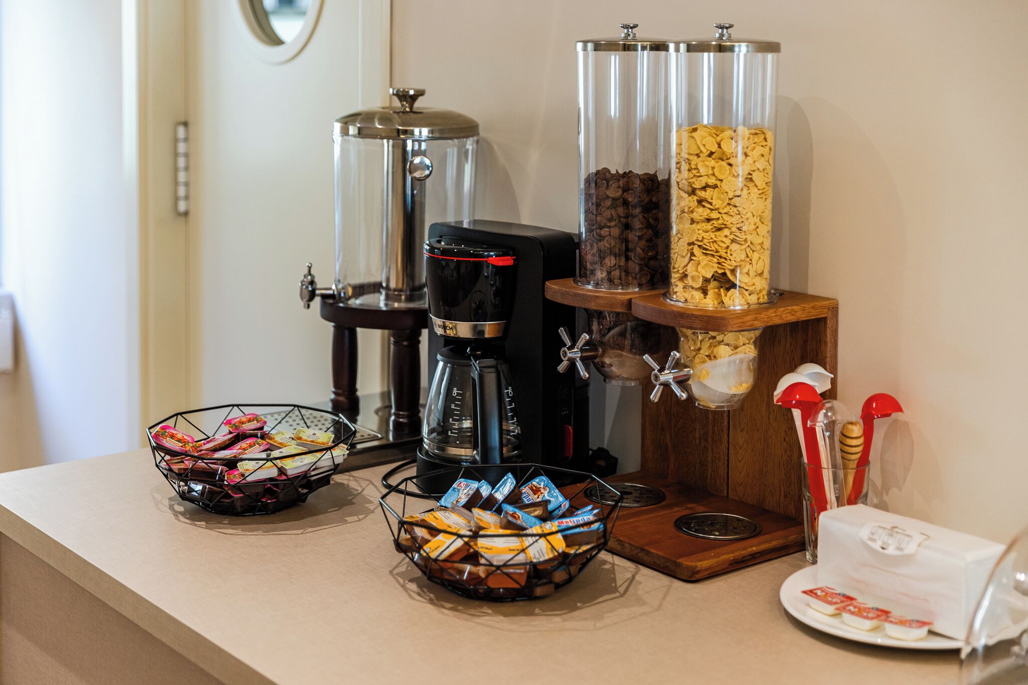 Desayuno continental todos los días (con cargo)