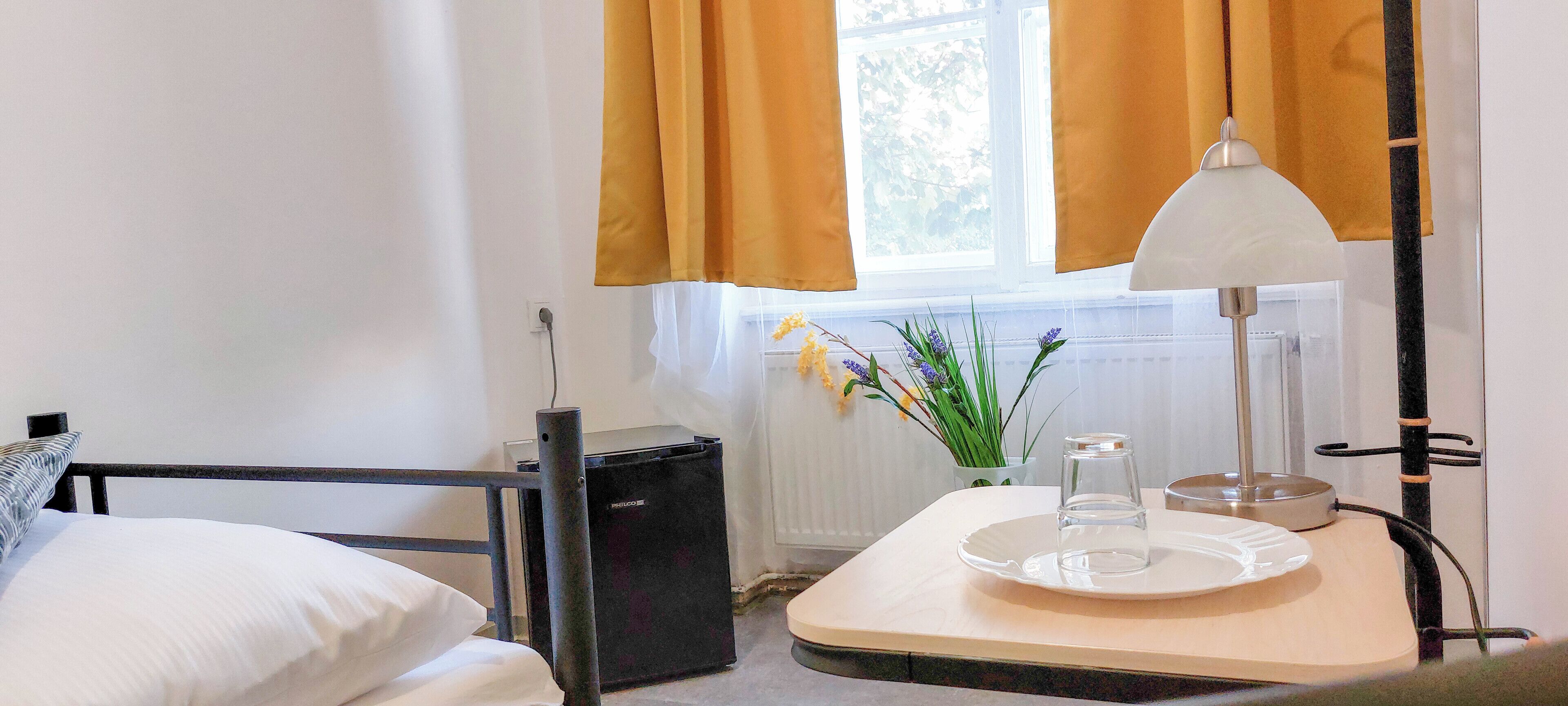 Hypo-allergenic bedding, individually decorated, desk, laptop workspace