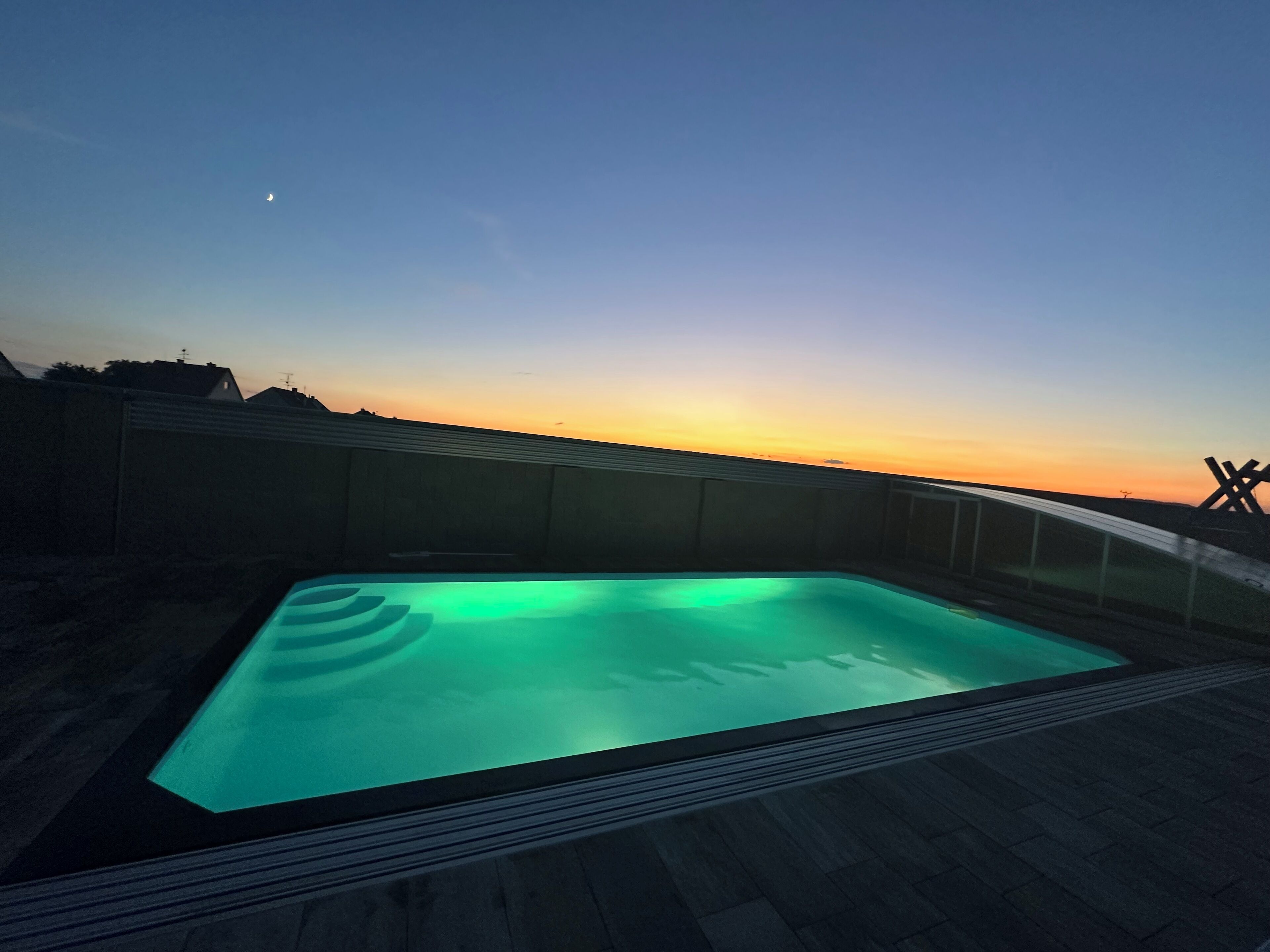 室外泳池、暖水池