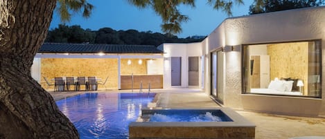Opvarmet pool
