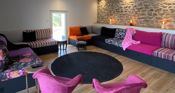 Área de sala de estar