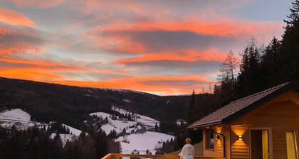 Chalet Sound of Nature - Pool and panorama sauna