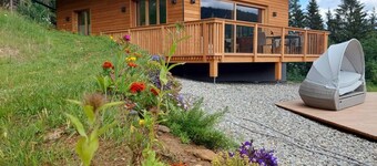 Chalet Sound of Nature - Pool and panorama sauna