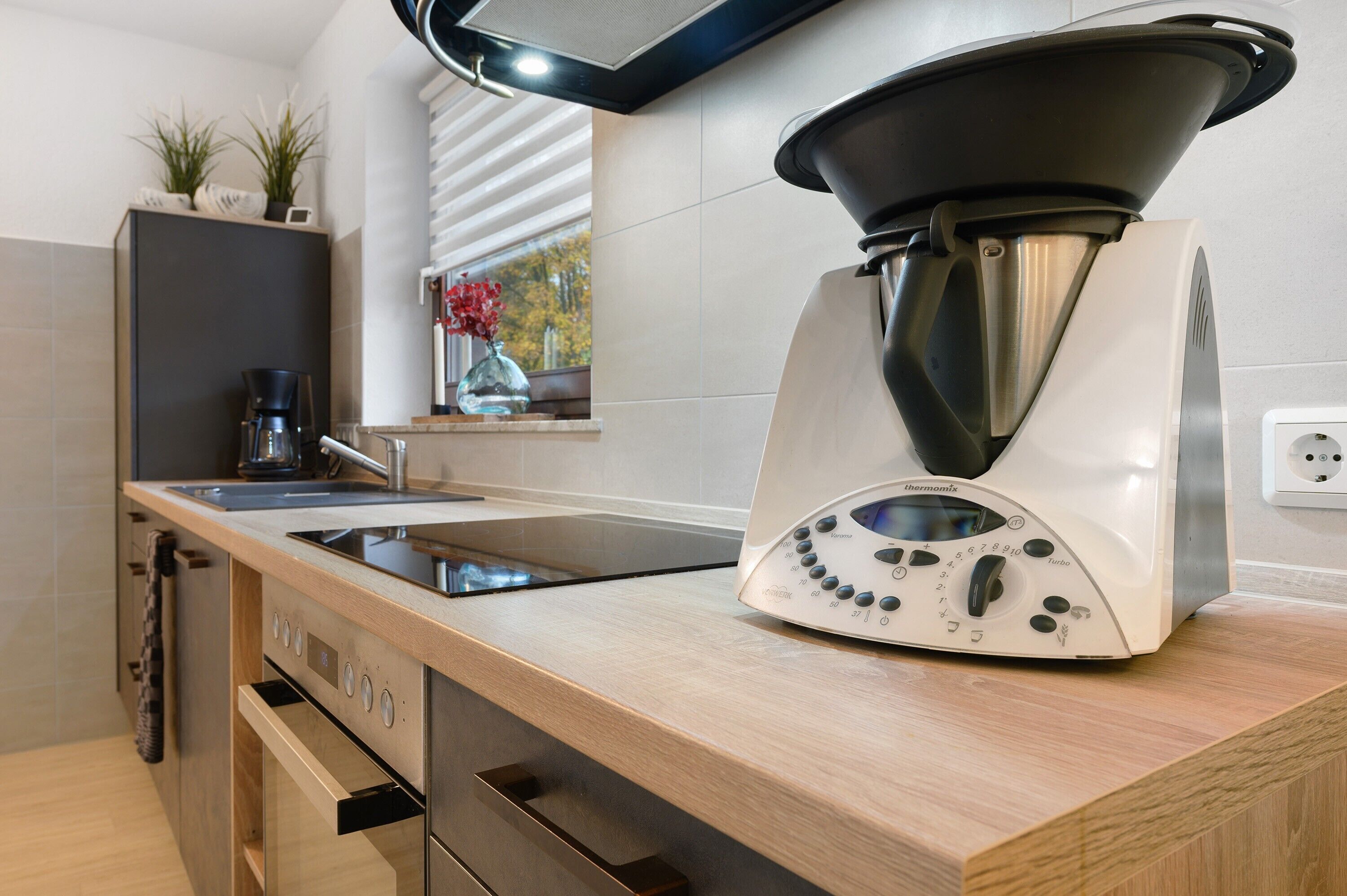 Kühlschrank, Ofen, Herdplatte, Geschirrspüler