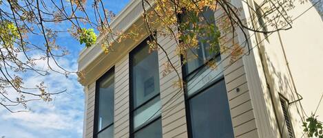 Voorkant van accommodatie