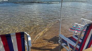 Beach nearby, 3 beach bars