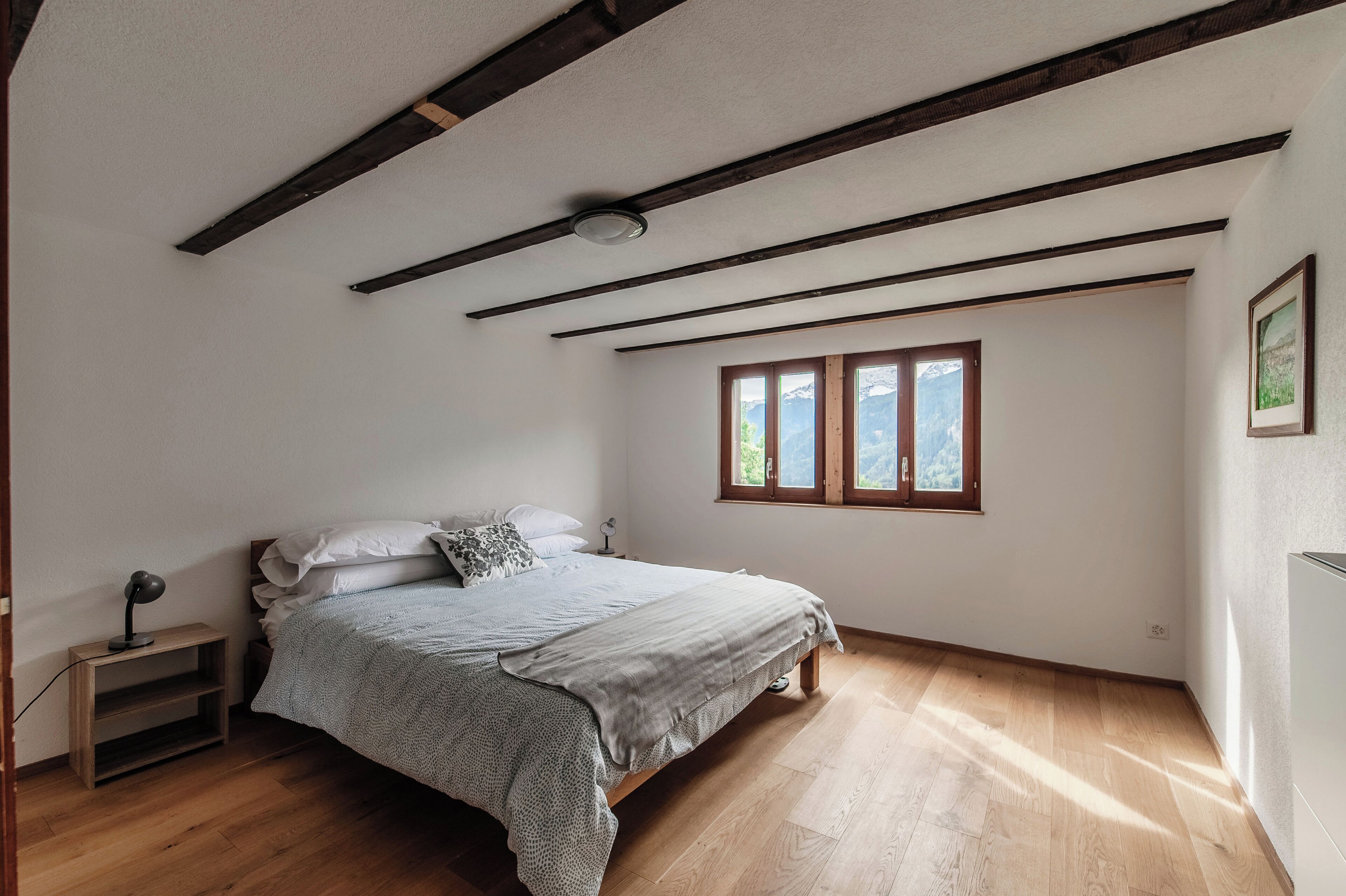 Classic-Apartment, Balkon, Bergblick