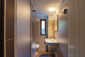 Classic Apartment, Balcony, Mountain View | Bathroom - Eco della Valle Apartments (Faido)