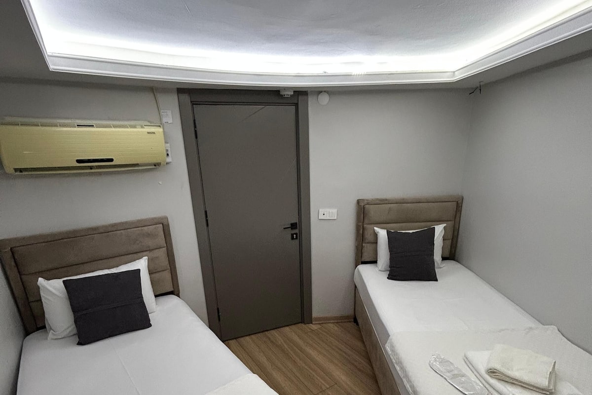Chambre Économique avec lits jumeaux, vue ville