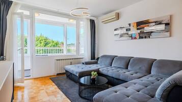 21-inch Smart TV with cable channels