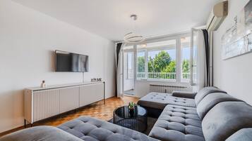 21-inch Smart TV with cable channels