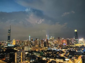 City view from property
