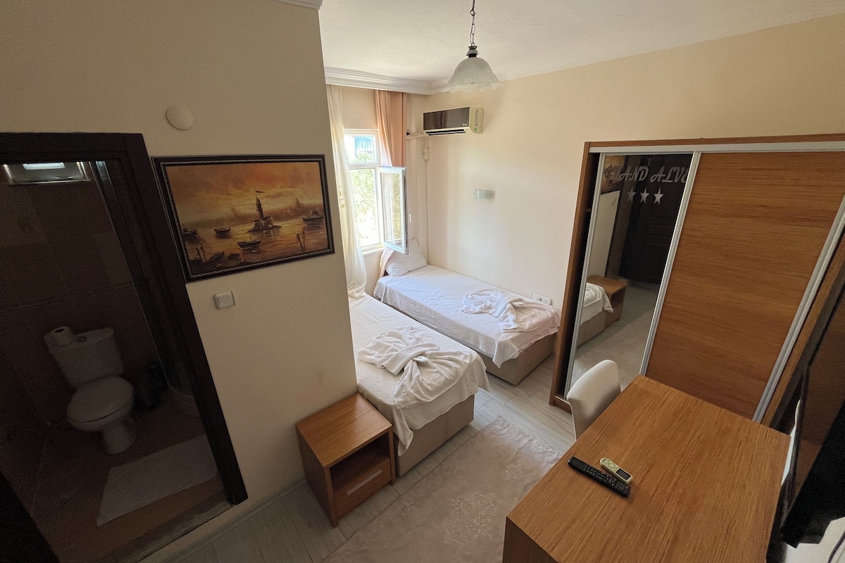 Standard Twin Room | Laptop workspace, free WiFi, bed sheets