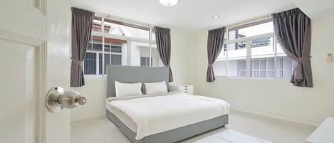 5 間睡房、Wi-Fi、床單