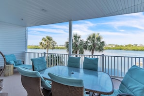 Condo, 1 King Bed (Palm Beach 602) | Outdoor dining - Palm Beach 602 (Indian Shores)