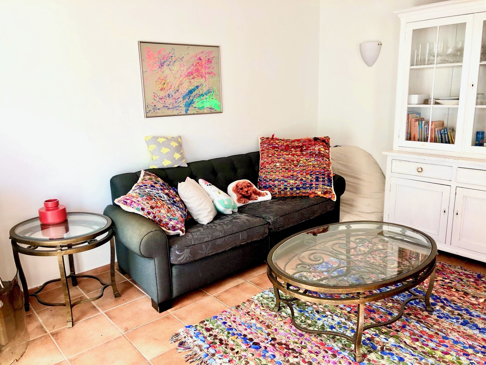 TV, fireplace, DVD player, foosball