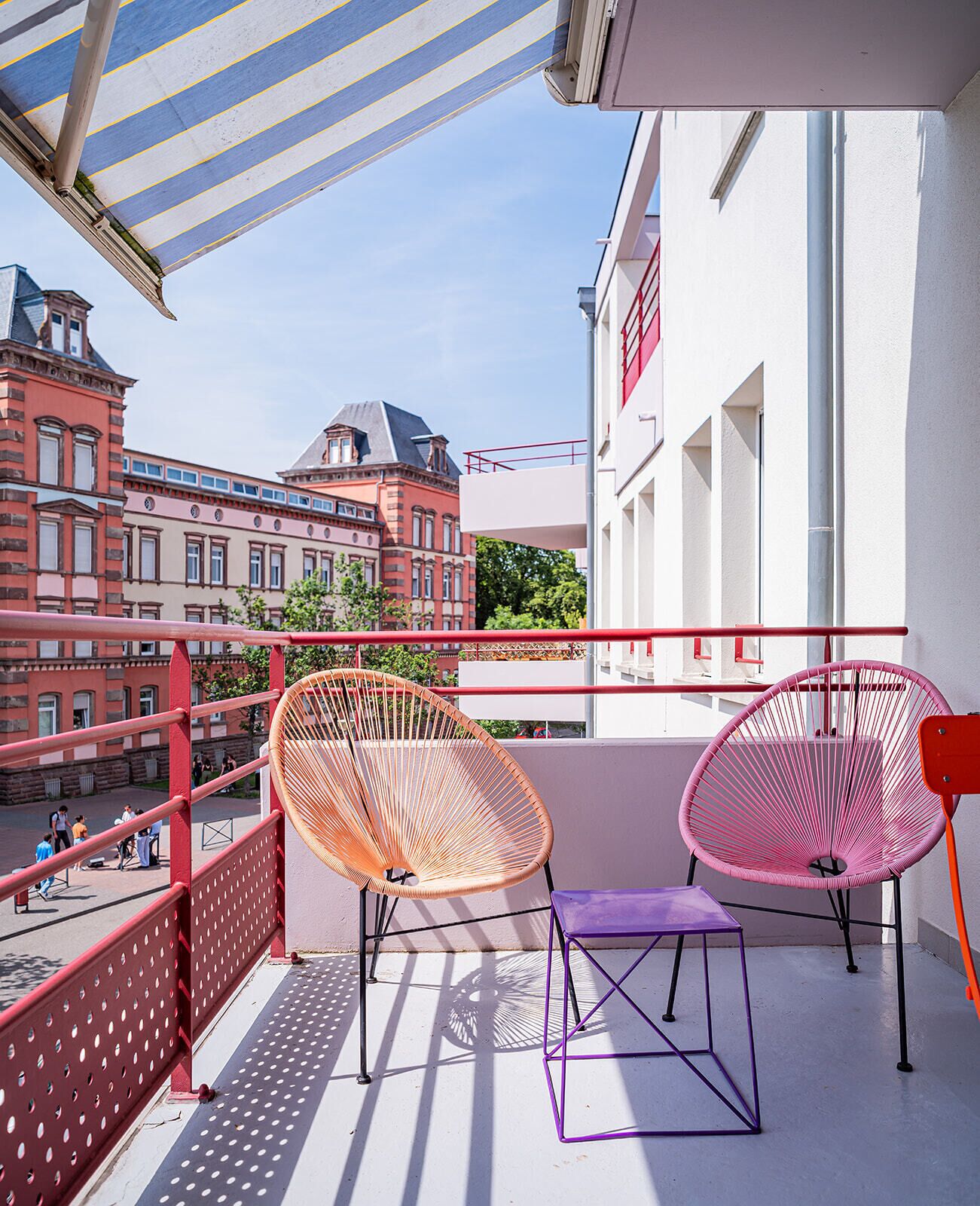 Enceinte de l’hébergement