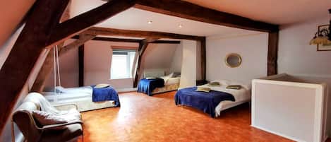 2 chambres, literie fournie
