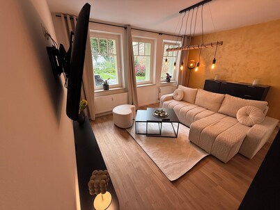 Stylish apartment right next to the market and town hall