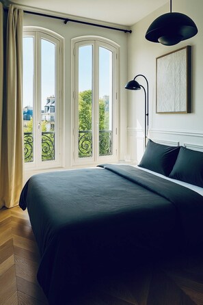 1 Schlafzimmer, Bügeleisen/Bügelbrett, kostenloses WLAN, Bettwäsche