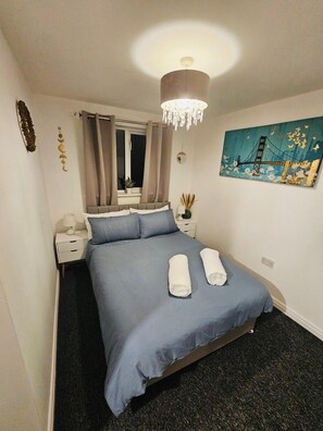 Comfort Townhome | Blackout drapes, iron/ironing board, free WiFi