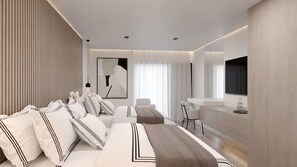 2 soveværelser, gratis Wi-Fi, sengetøj