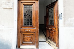Façade de l’hébergement