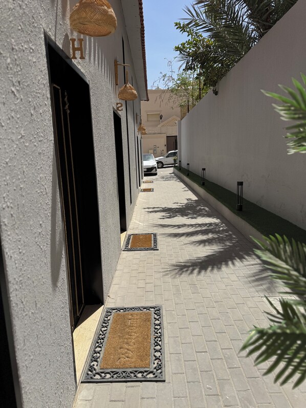 Overnatningsstedets område