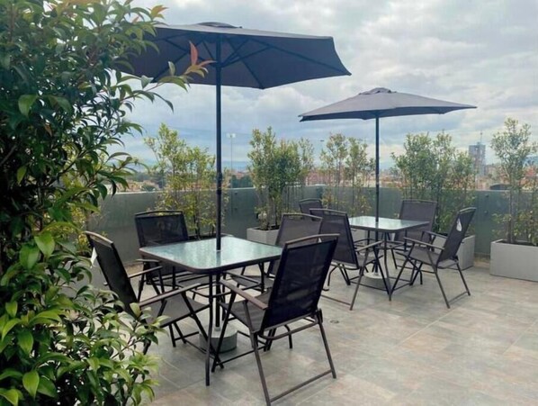 Udendørs spisemuligheder