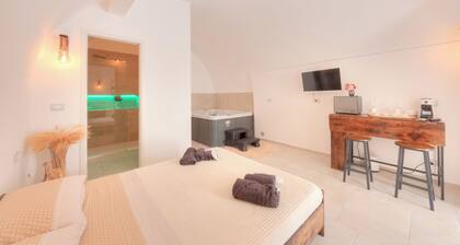 'ACA Luxury Suite with Jacuzzi,thus enjoying a range of modern amenities.