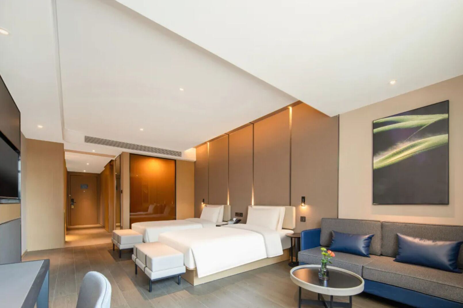 Chambre supérieure, 2 lits jumeaux