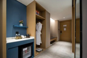 Deluxe kamer, 1 kingsize bed, tuin | Badkamer