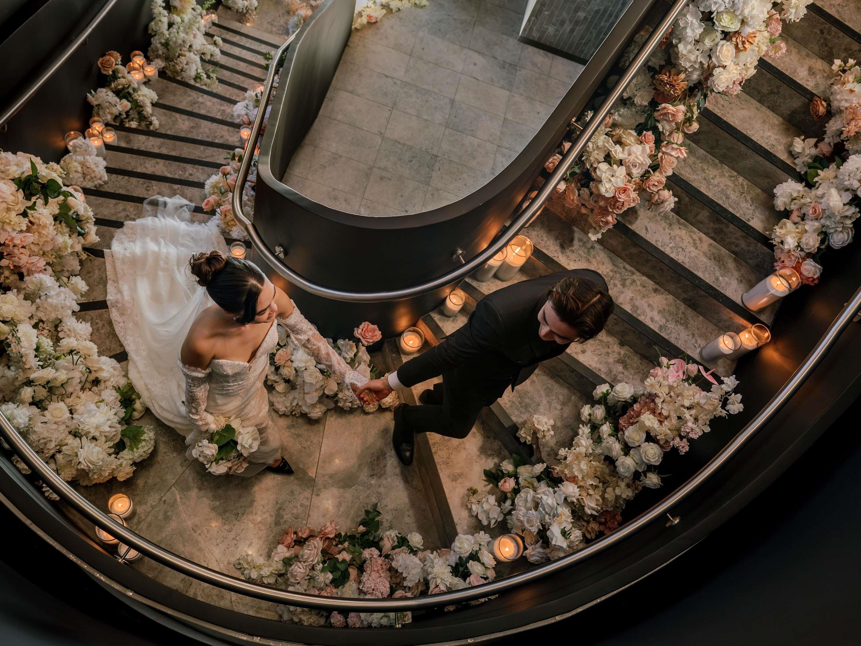 Área interna para casamento