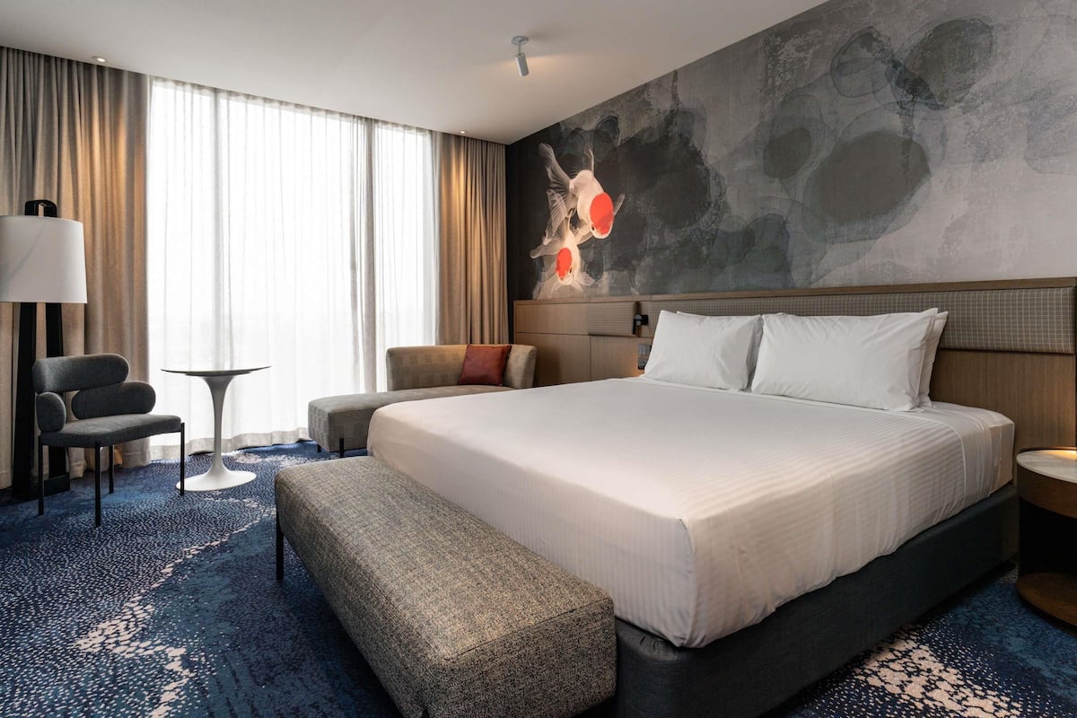 Chambre Deluxe, 1 très grand lit | Draps italiens de Frette, literie de qualité