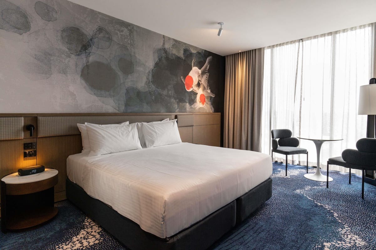 Suite ejecutiva, 1 cama de matrimonio grande | Sábanas italianas Frette y ropa de cama de alta calidad