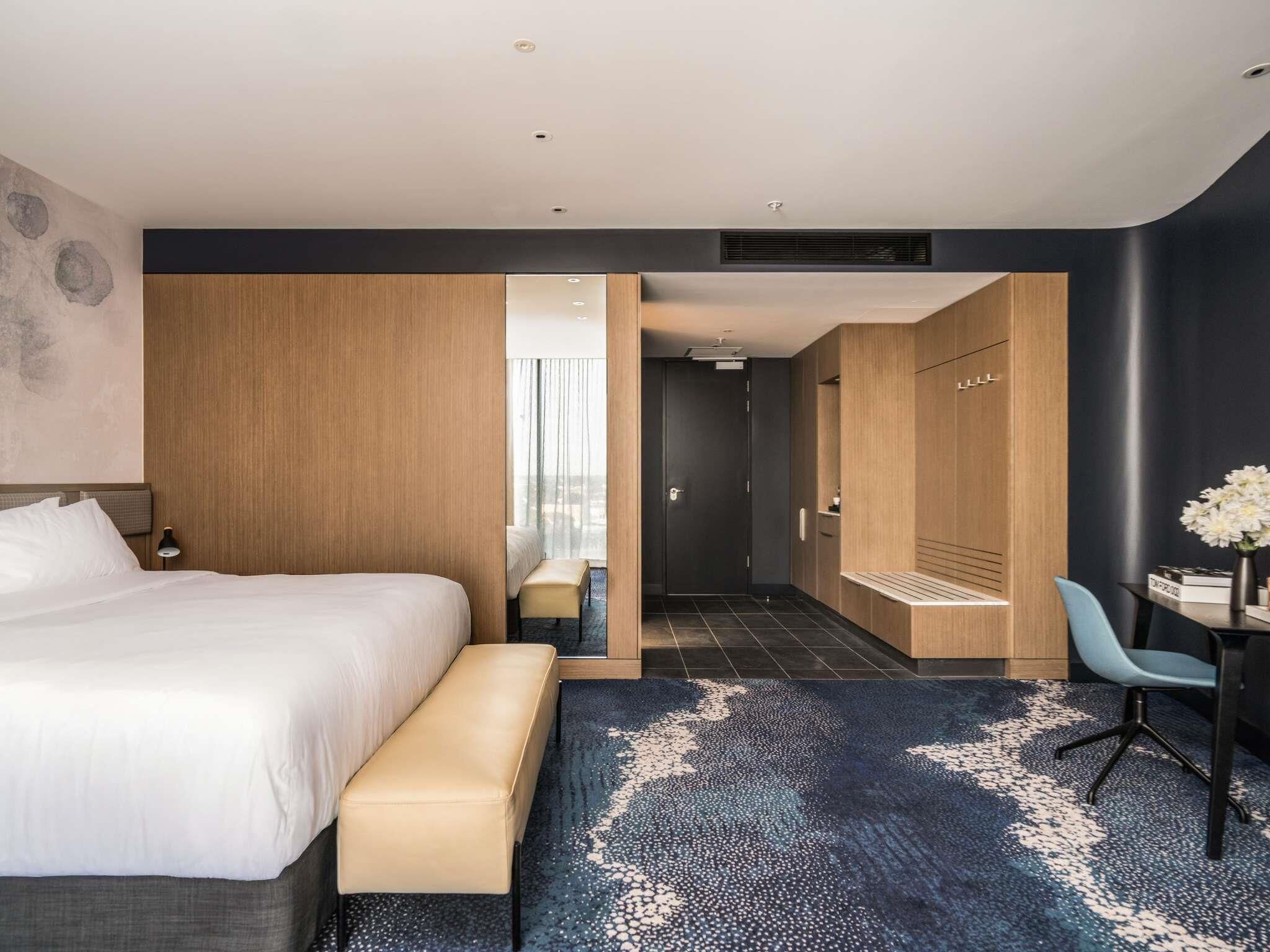 Superior Room, 1 King Bed | Frette Italian sheets, premium bedding, memory-foam beds, in-room safe