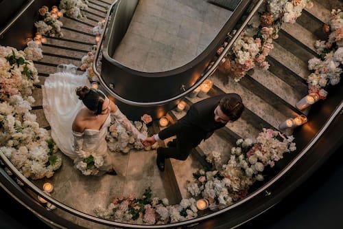 Innenbereich für Hochzeiten