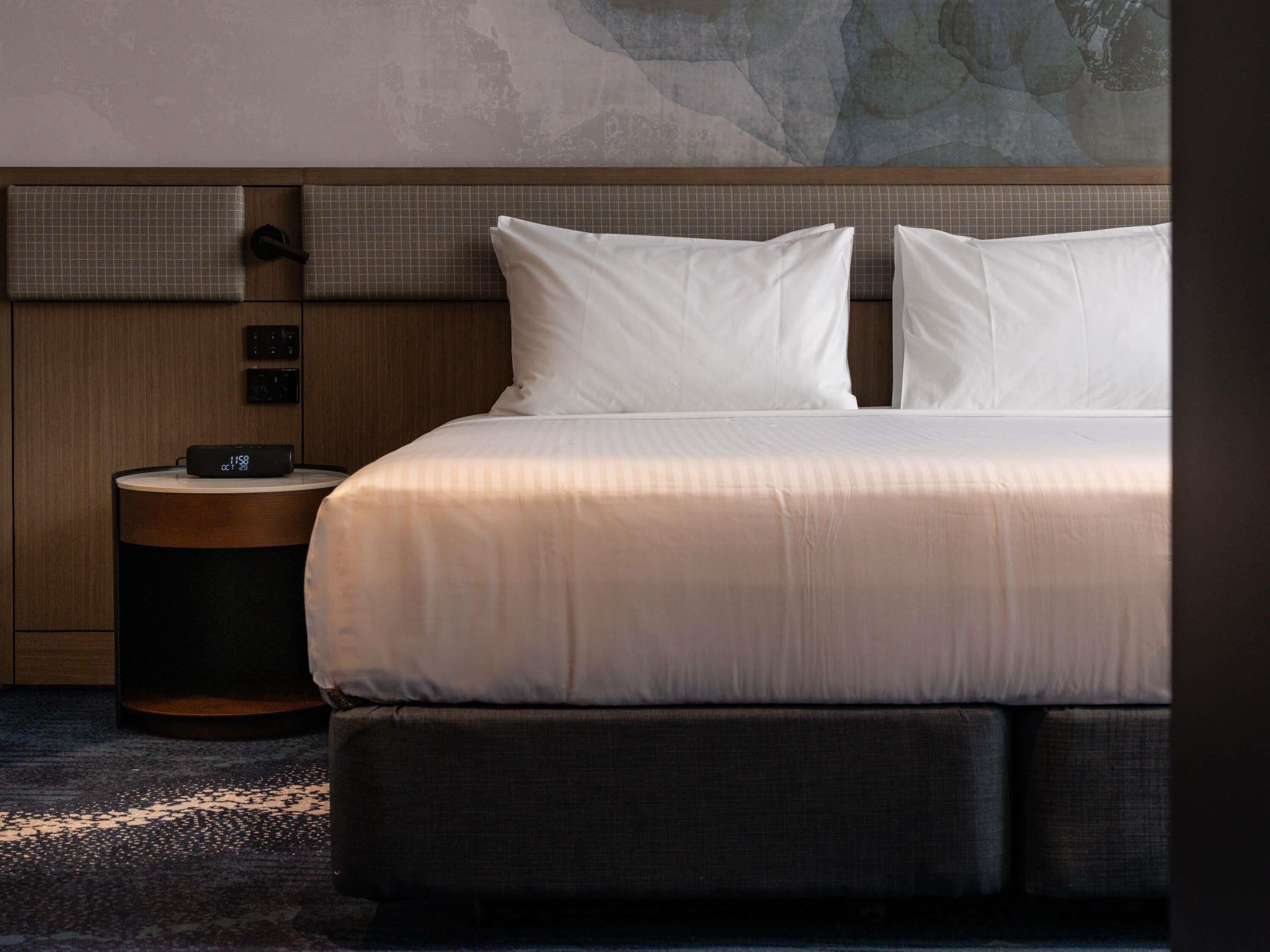 Executive Suite, 1 King Bed | Frette Italian sheets, premium bedding, memory foam beds, in-room safe