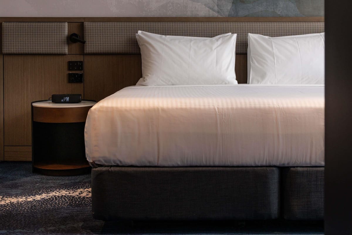 Executive Suite, 1 King Bed | Frette Italian sheets, premium bedding, memory foam beds, in-room safe