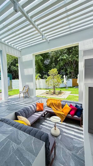 Villa, 5 Bedrooms, Smoking, Private Pool | Teres/patio