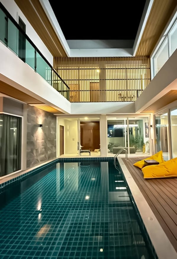 Villa, 4 habitaciones, para fumadores, alberca privada | Alberca | Alberca al aire libre